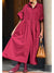 Women's Puff Sleeve Pleated 100% Cotton Dress