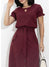 Women's Linen Cotton Short-sleeved Top and Tie Skirt Two-piece Set