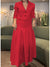 Women's Cotton and Linen Long-sleeved Jacket and Skirt Two-piece Set