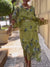 Tulip Print Ruffle Hem Dress