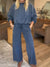 Casual Sweatshirt and Pants Two-piece Set