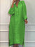 Women's Solid Color Loose Casual Pockets Cotton And Linen Long Dress