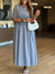 Round Neck Knitted Cardigan Vest Dress Two Piece Set