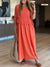 Round Neck Knitted Cardigan Vest Dress Two Piece Set