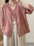 Women's Exquisite Embroidered Loose Cotton Shirt